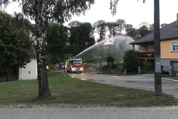 Branddienstübung 2018