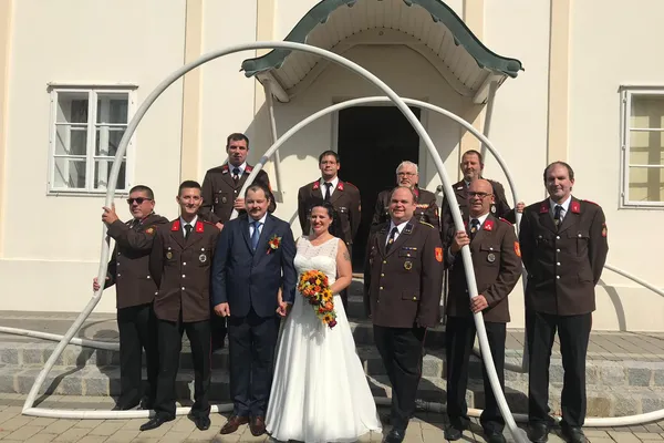 Feuerwehr Hochzeit