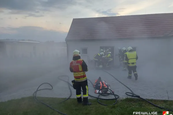 Branddienstübung im Mai