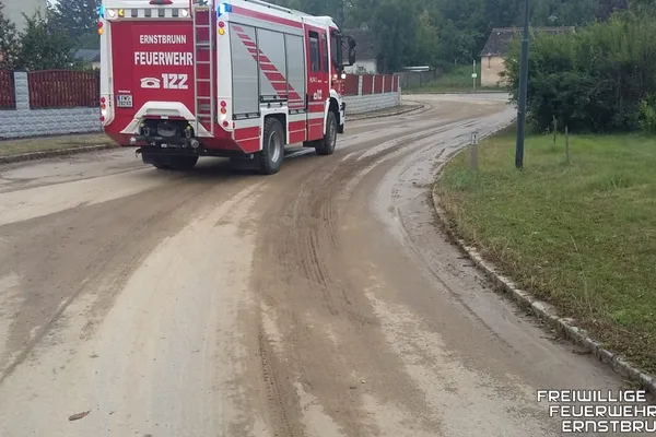 Unwettereinsatz in Steinbach