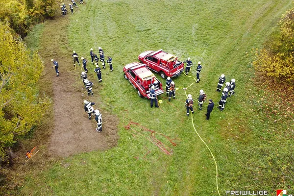 KHD und Waldbrandübung in Haselbach
