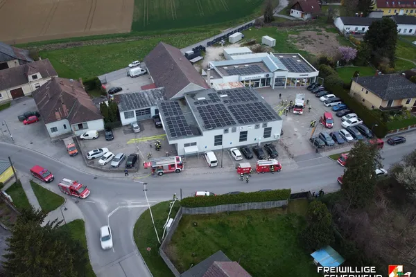 UA-Übung Werkstätten Brand