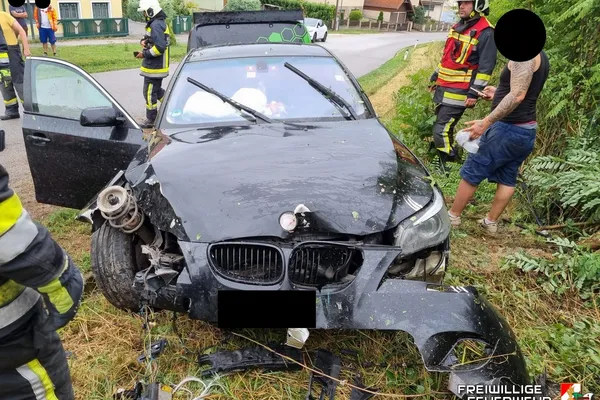 Vermutlicher Fahrzeugbrand