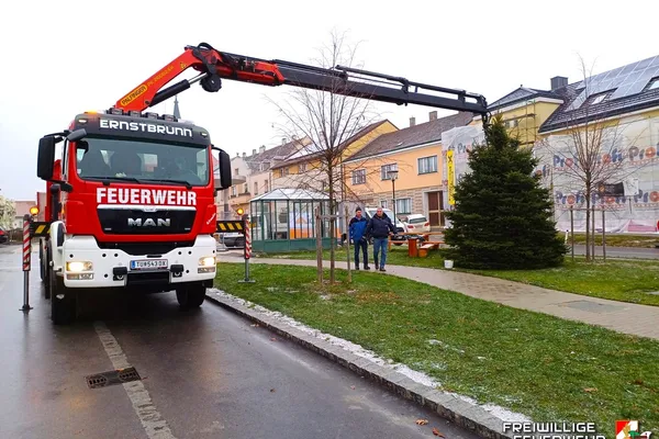 Christbaum aufstellen 2023