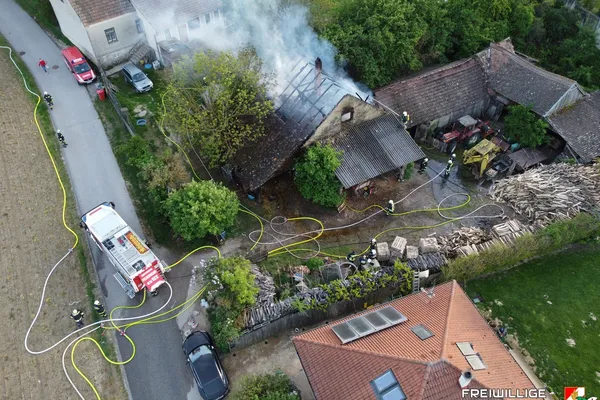 B3 Scheunenbrand