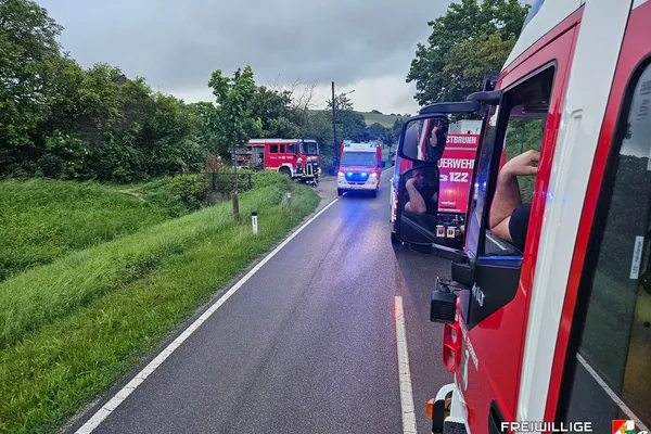 Unwettereinsatz in Merkersdorf und Gebmanns