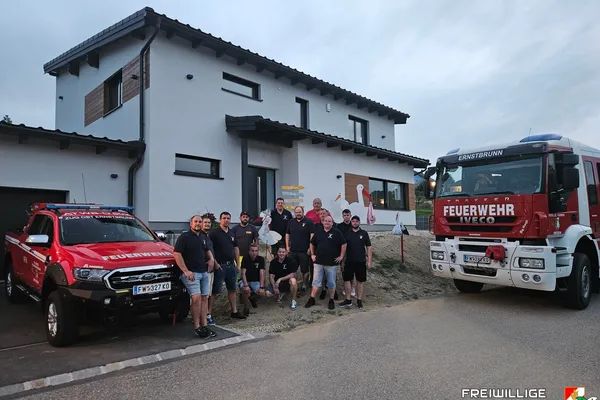 Nachwuchs beim Kommandanten