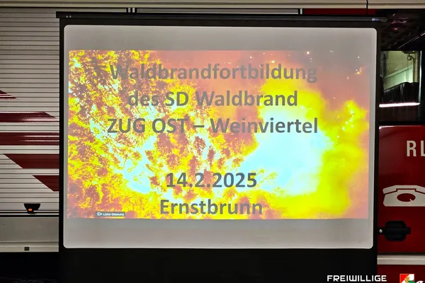Zugsübung Sonderdienst Waldbrand – Zug Ost