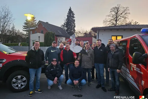 Ein neues Mitglied für die Feuerwehrfamilie