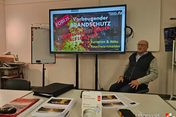 Monatsübung Vorbeugender Brandschutz